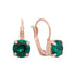 Серьги "Krāšņums II (Emerald)" с кристаллами Swarovski™
